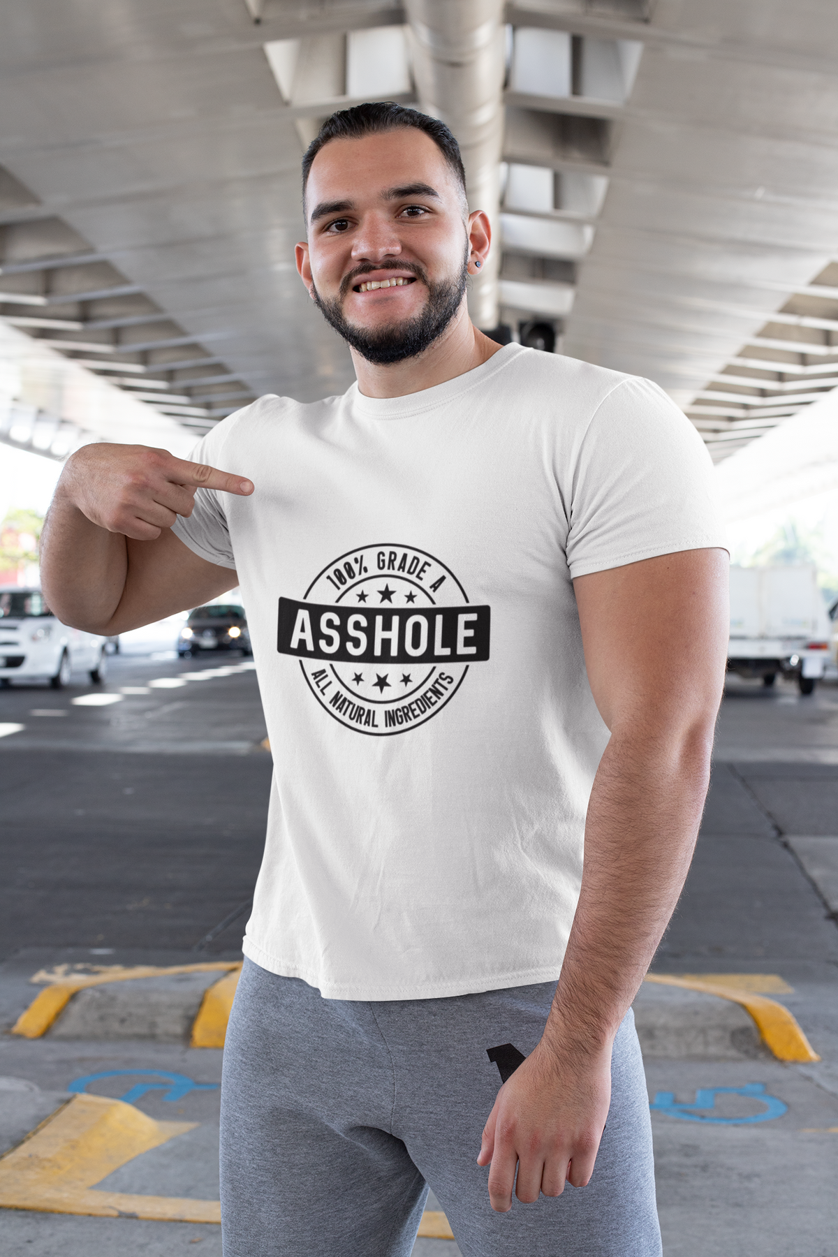 100% Grade A Asshole Tshirt/Sweatshirt!