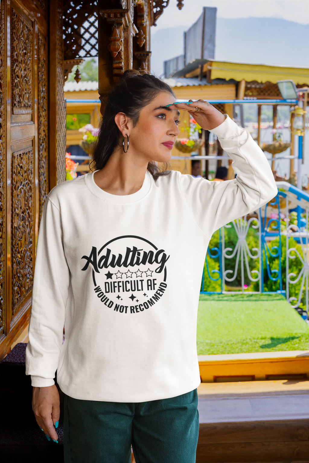Adulting Difficult AF Would Not Recommend Tshirt/Sweatshirt