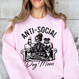 Anti Social Dog Mom Tshirt/Sweatshirt!