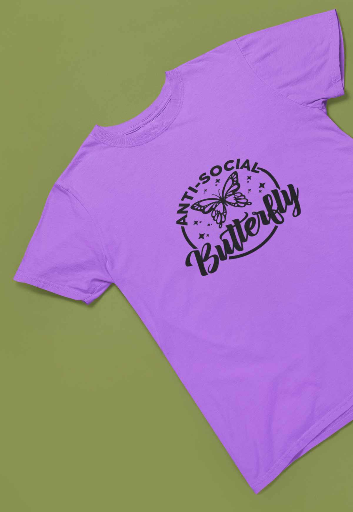 Anti Social Butterfly Tshirt/Sweatshirt!