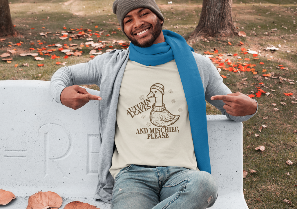 Autumn Leave and Mischief Please Tshirt/Sweatshirt