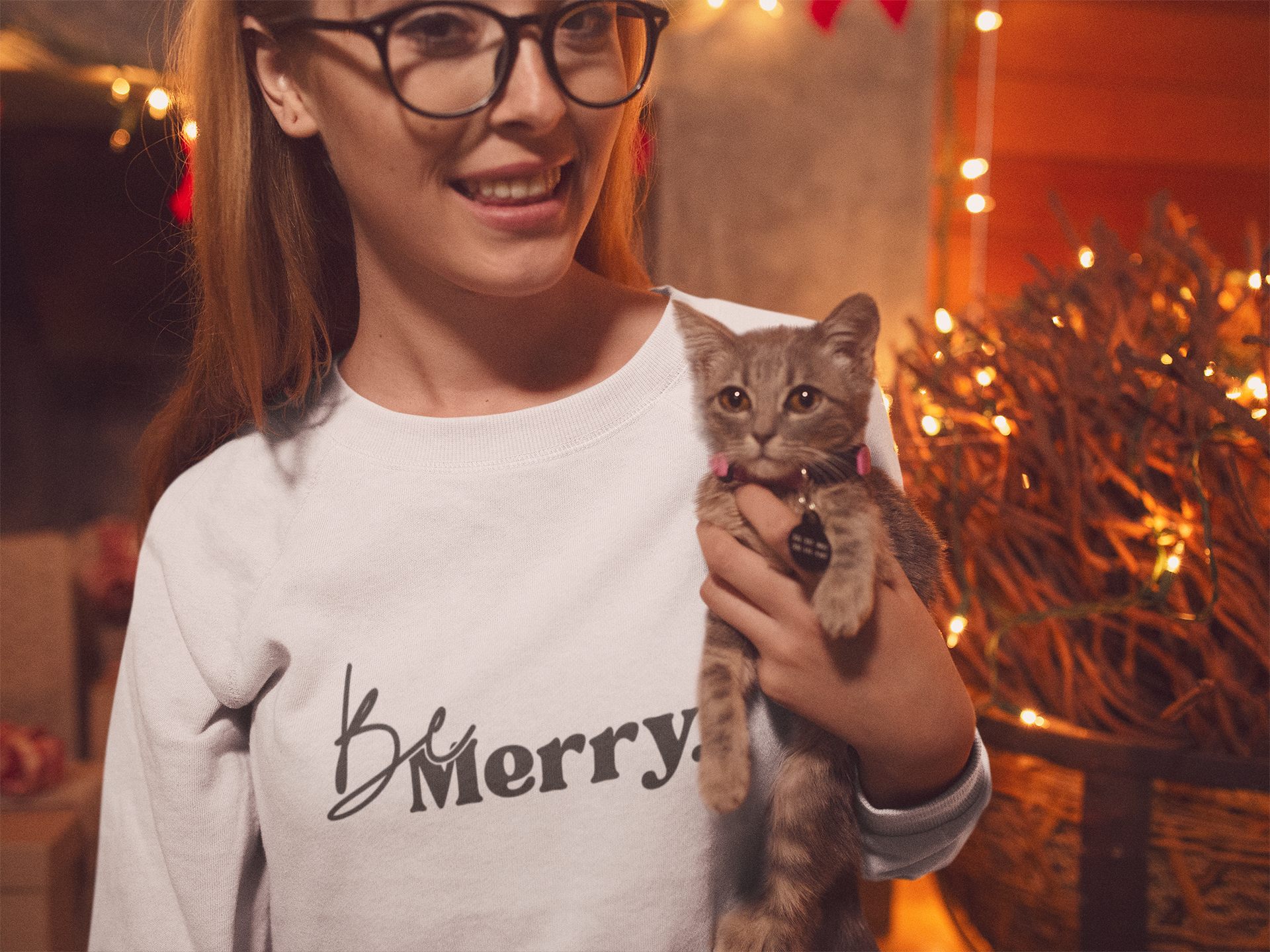 Be Merry Sweatshirt!