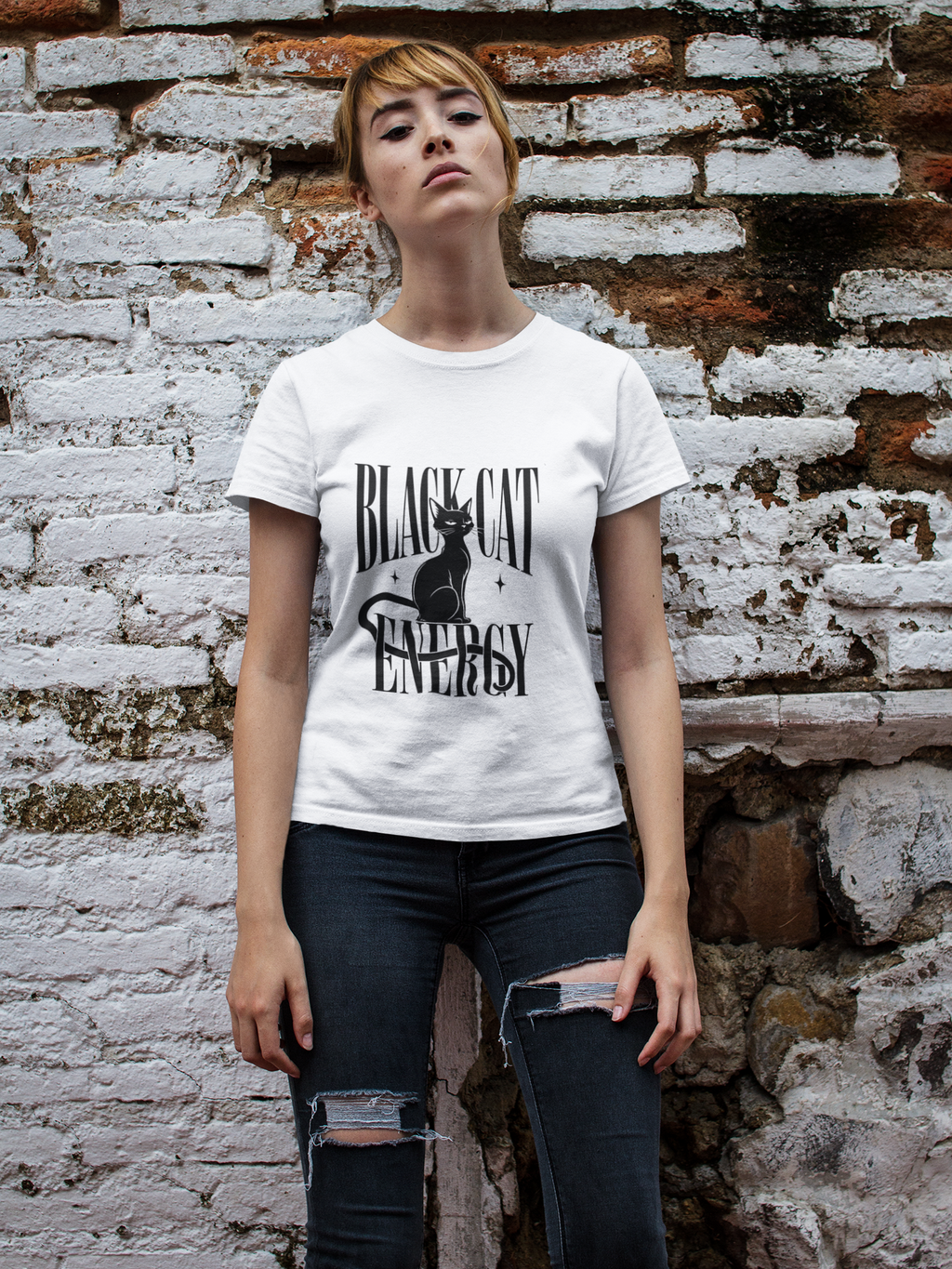 Black Cat Energy Tshirt/Sweatshirt