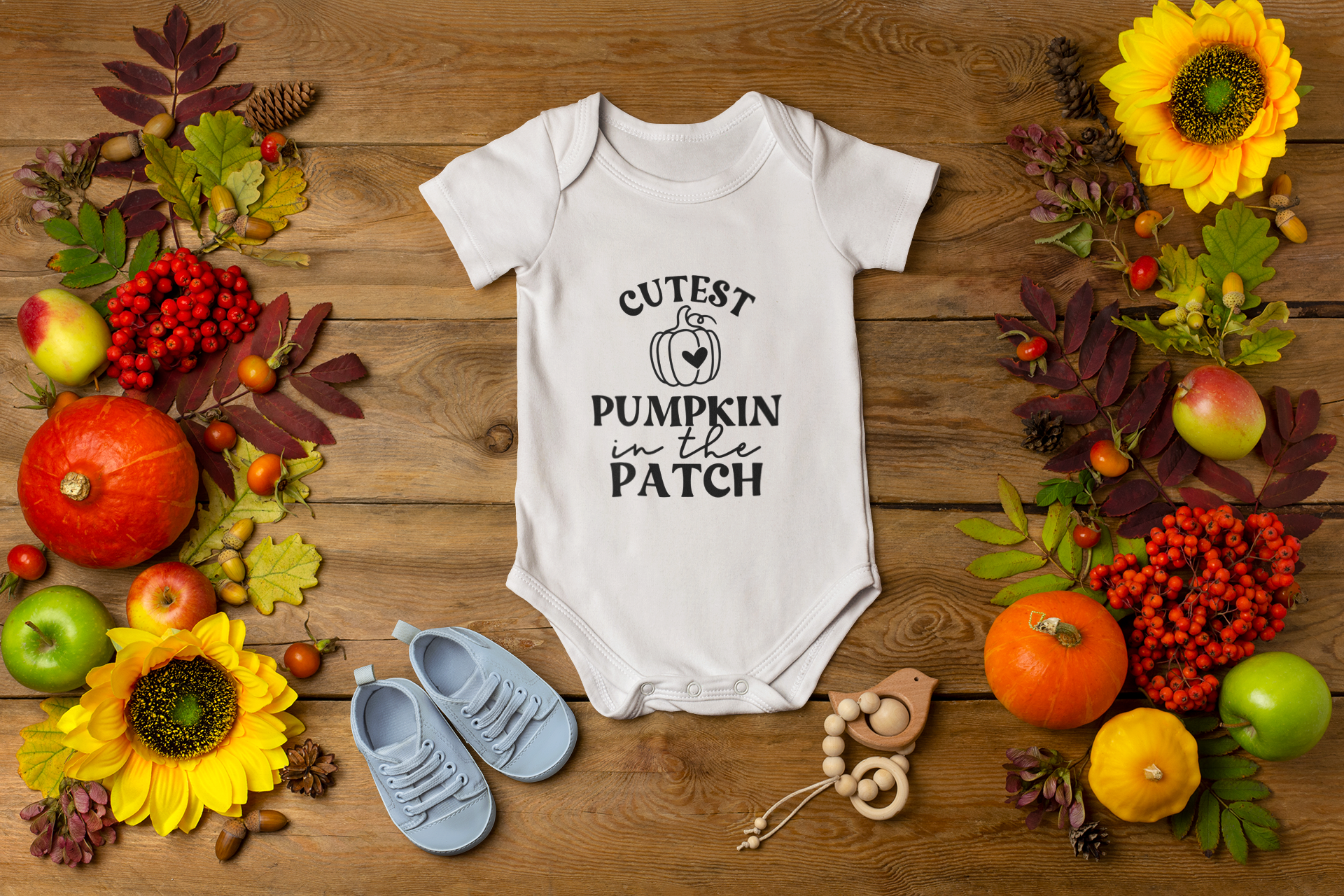 Cutest Pumpkin In The Patch Onesie!