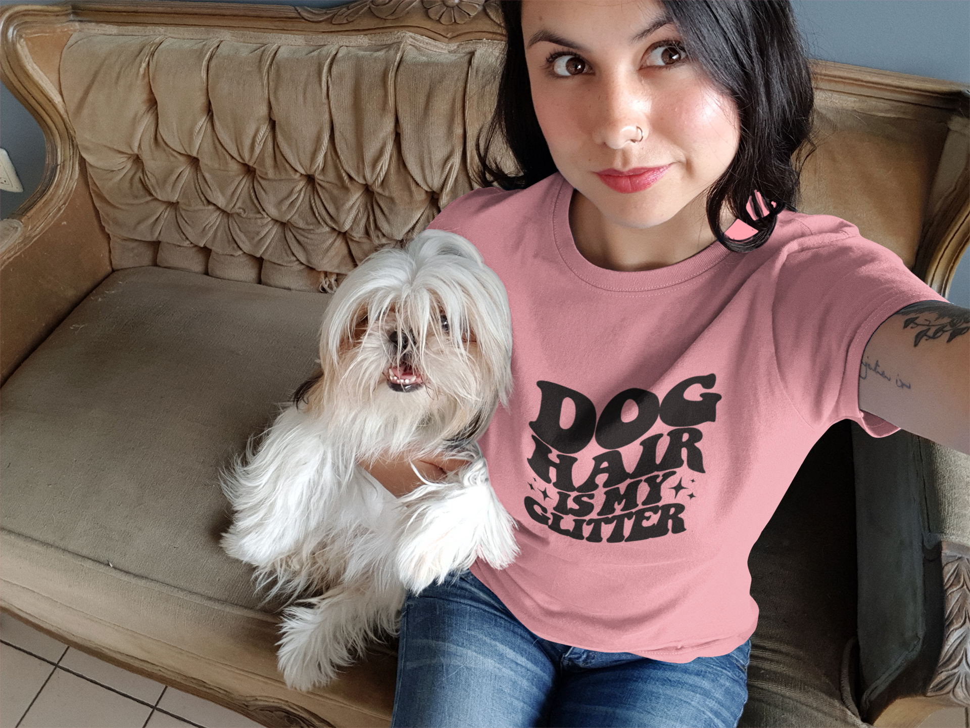 Dog Hair Is My Glitter T-shirt!