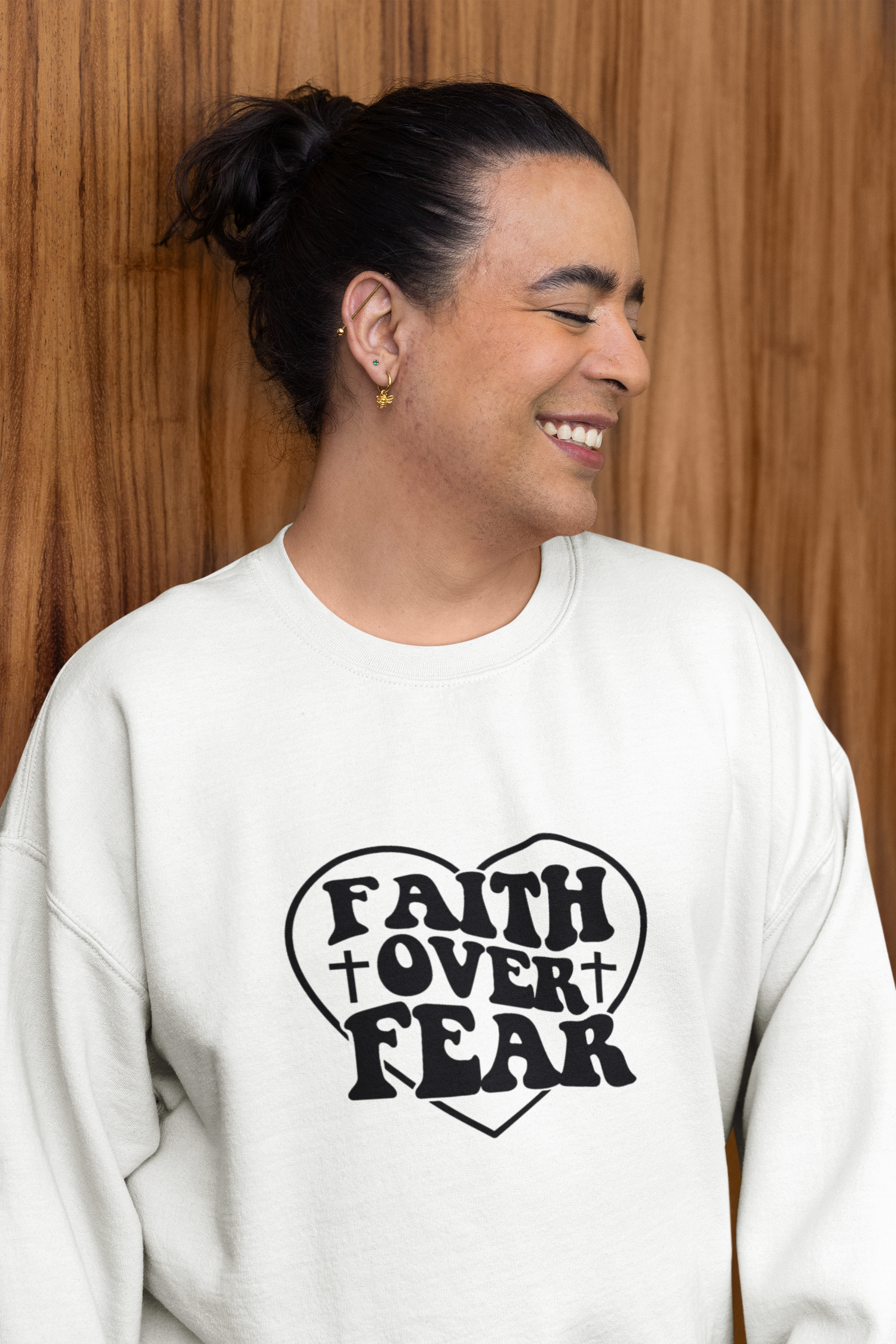 Faith Over Fear Sweatshirt!