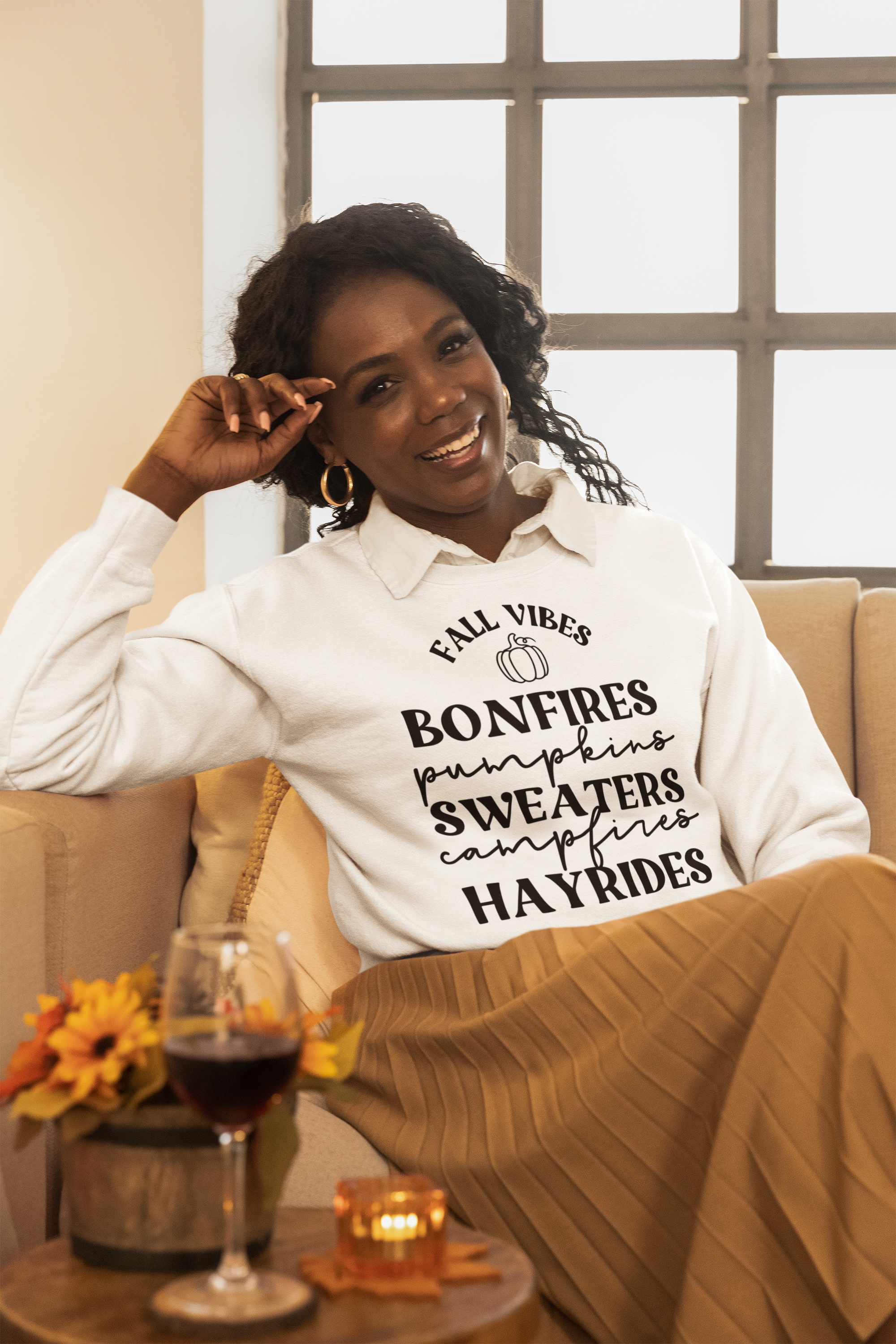 Fall Vibes Sweatshirt!