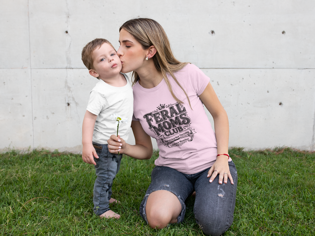Feral Moms Club Surviving Not Thriving Lifetime Member shirt/Sweatshirt