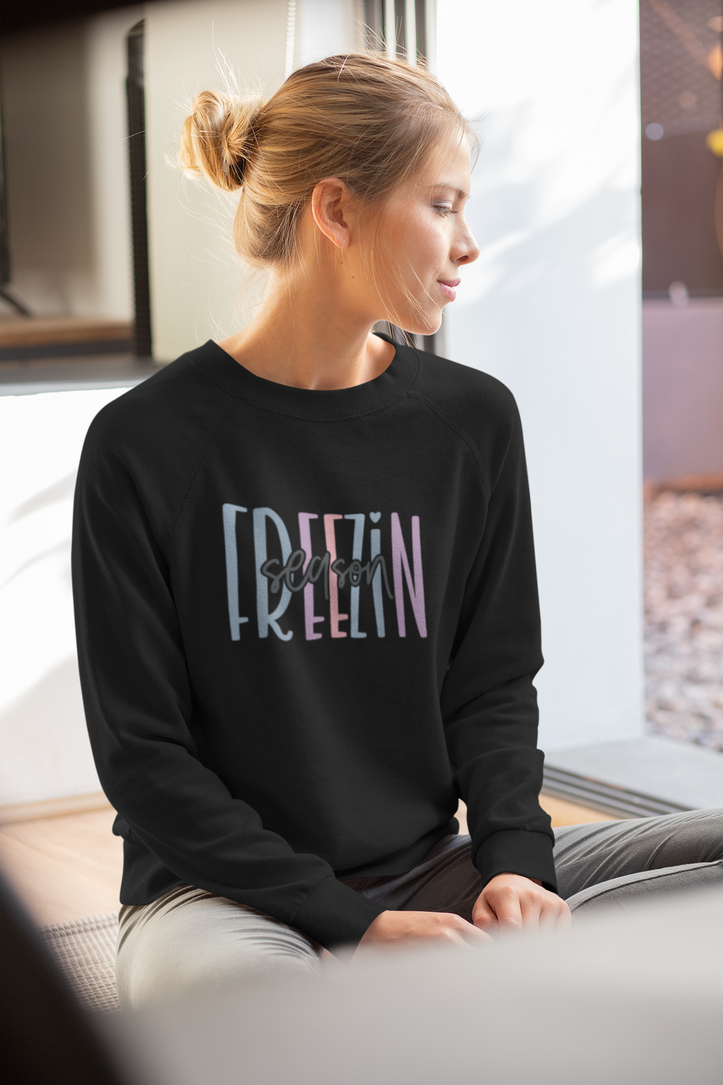 Freezin Season Tshirt/Sweatshirt!