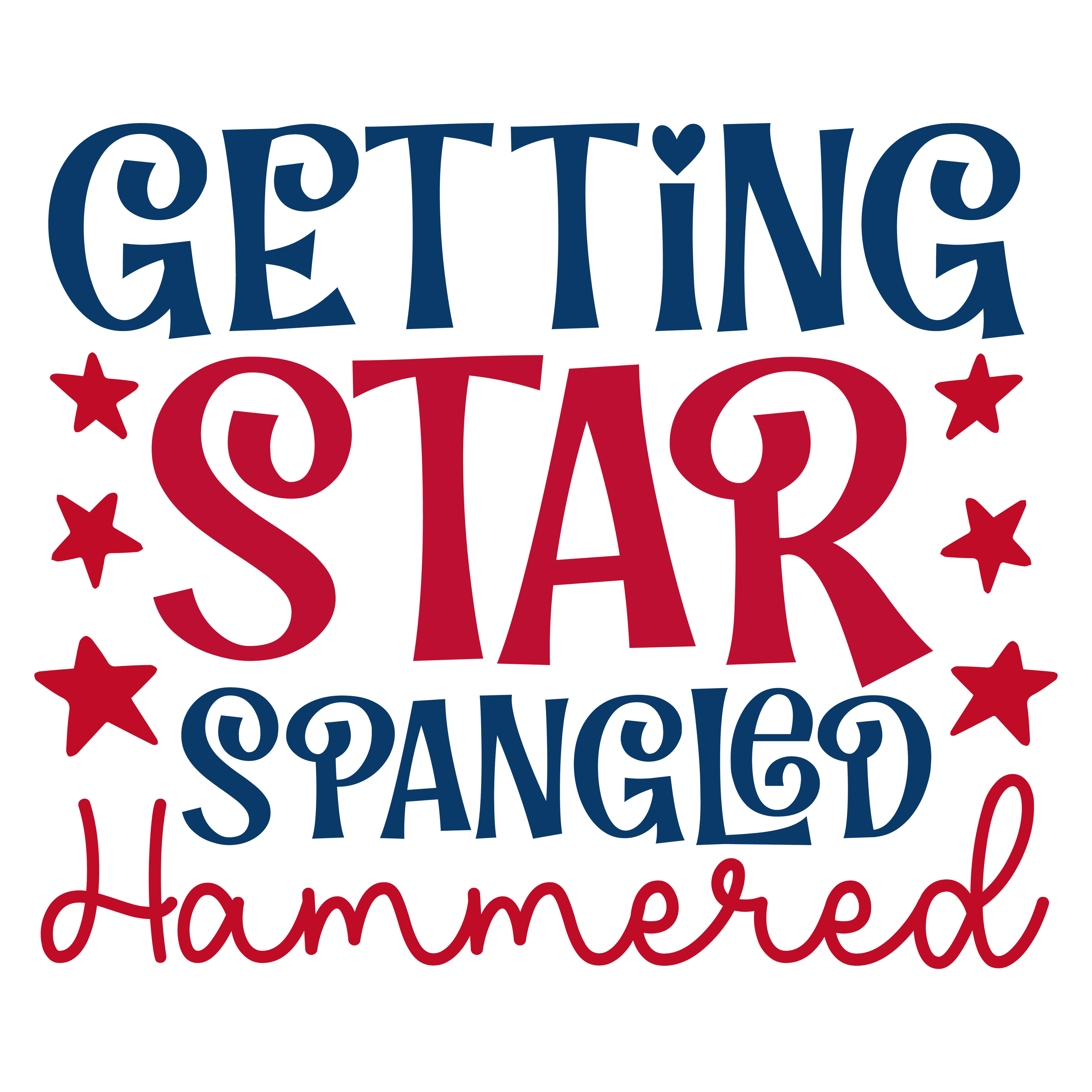 Getting Star Spangle Hammered Tshirt/Sweatshirt!