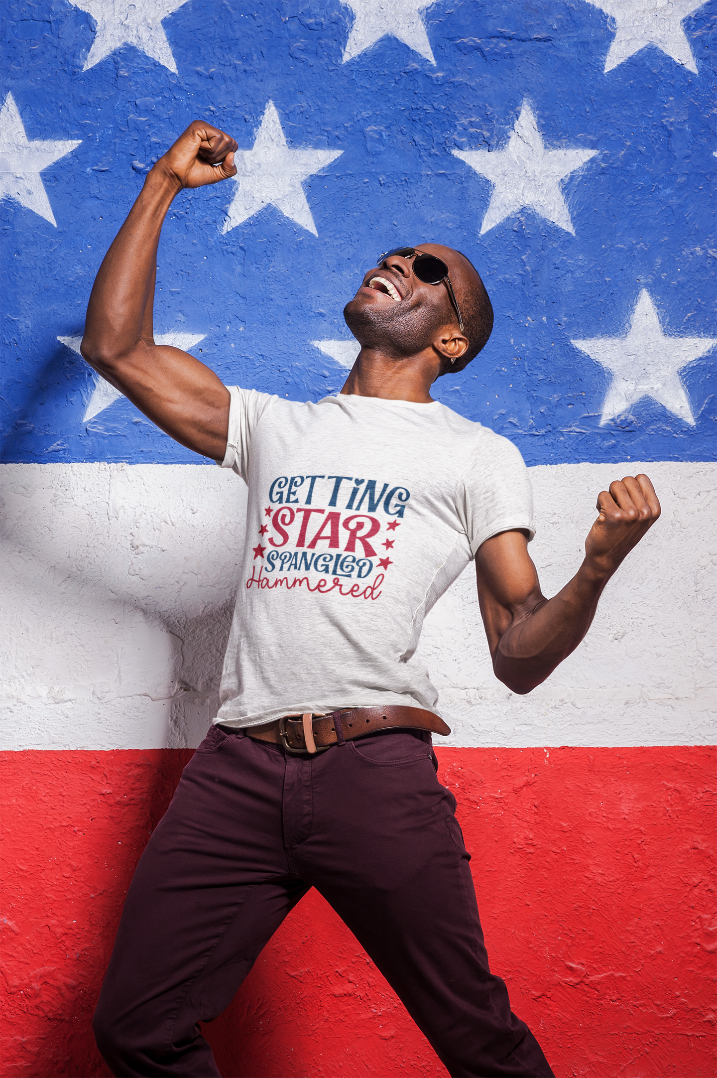 Getting Star Spangle Hammered Tshirt/Sweatshirt!