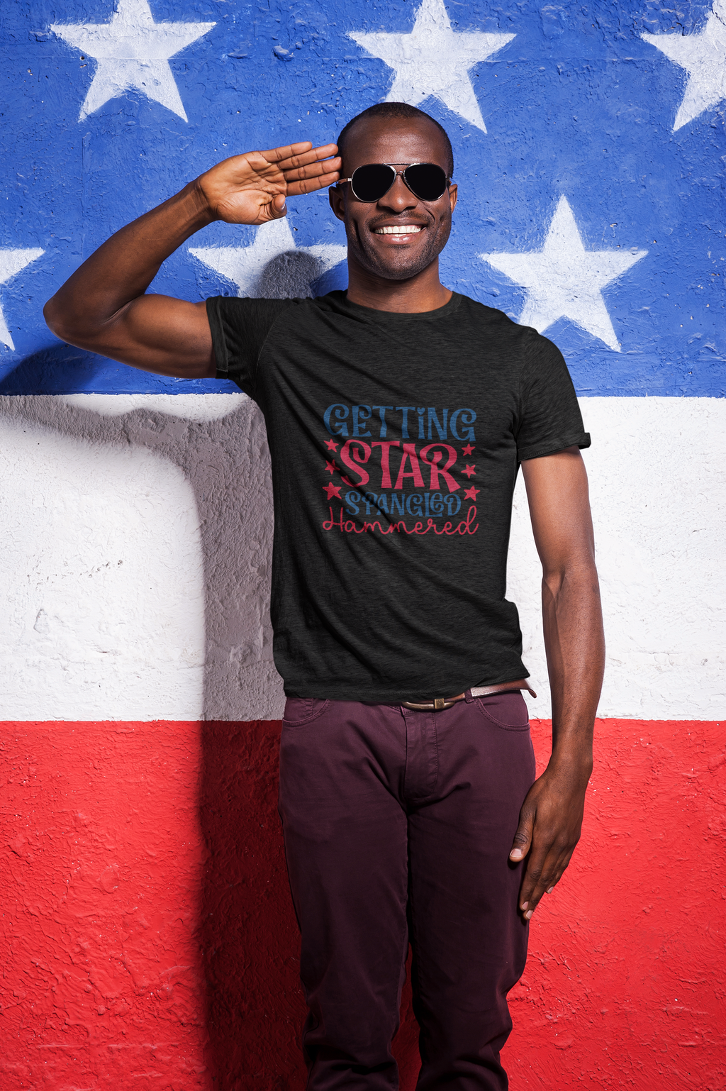 Getting Star Spangle Hammered Tshirt/Sweatshirt!