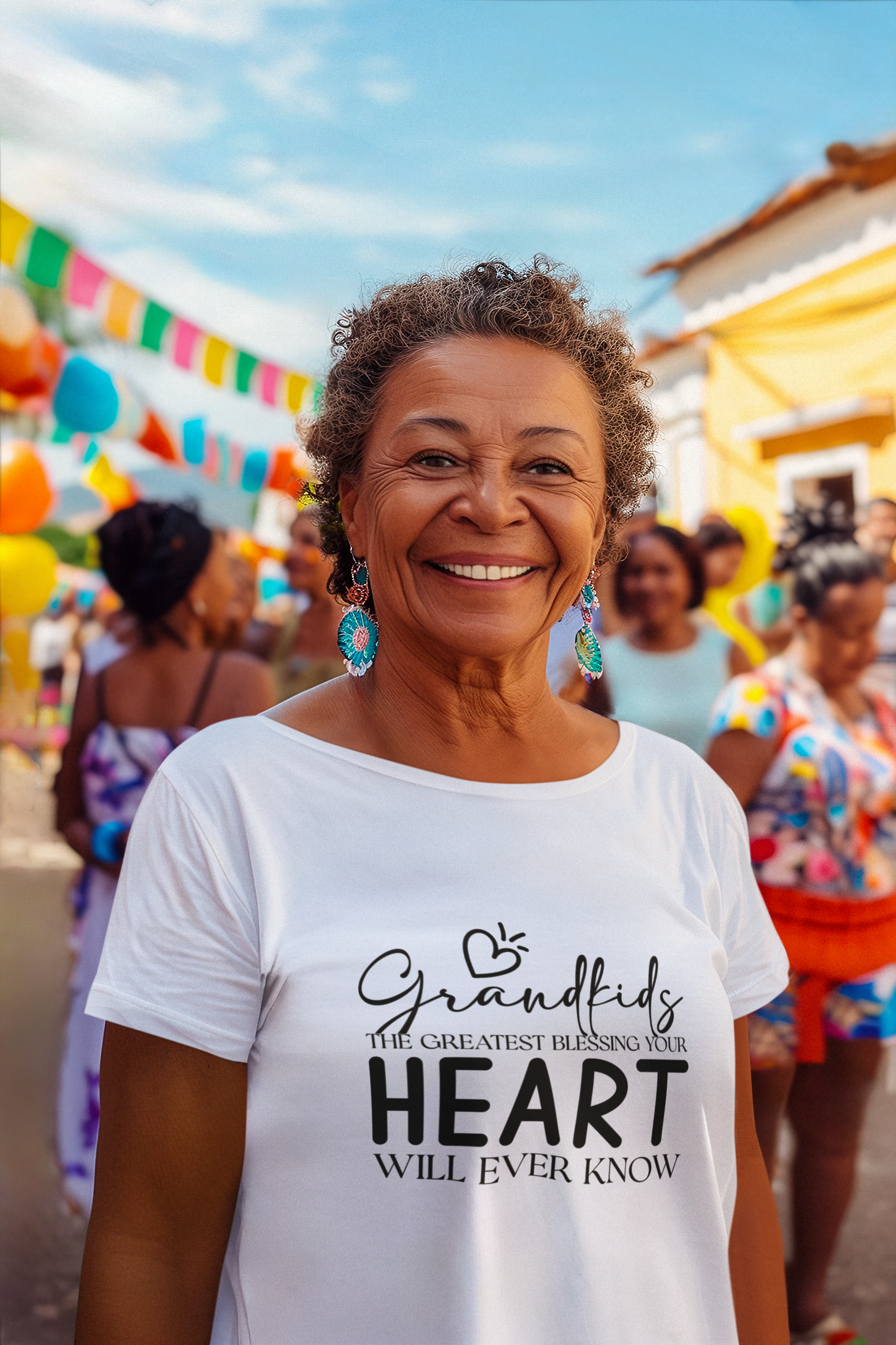 Grandkids, The Greatest Blessing Your Heart Will Ever Know Tshirt!