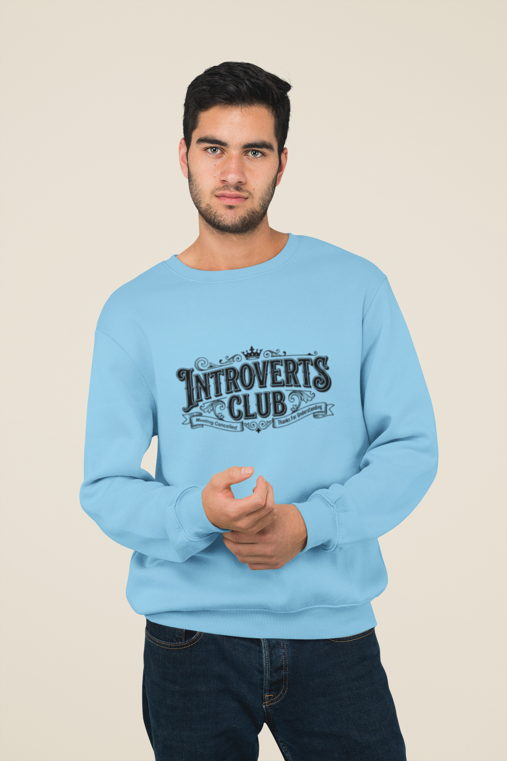 Introverts Club Meeting Cancelled Thanks for Understanding  Tshirt/Sweatshirt!