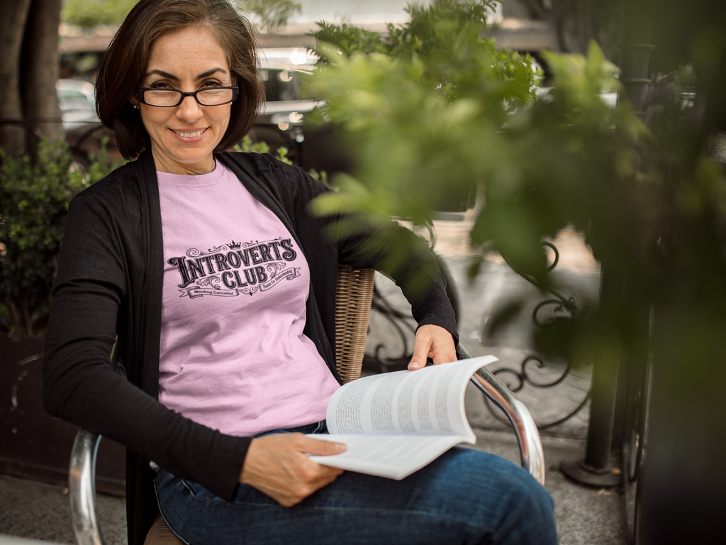 Introverts Club Meeting Cancelled Thanks for Understanding  Tshirt/Sweatshirt!