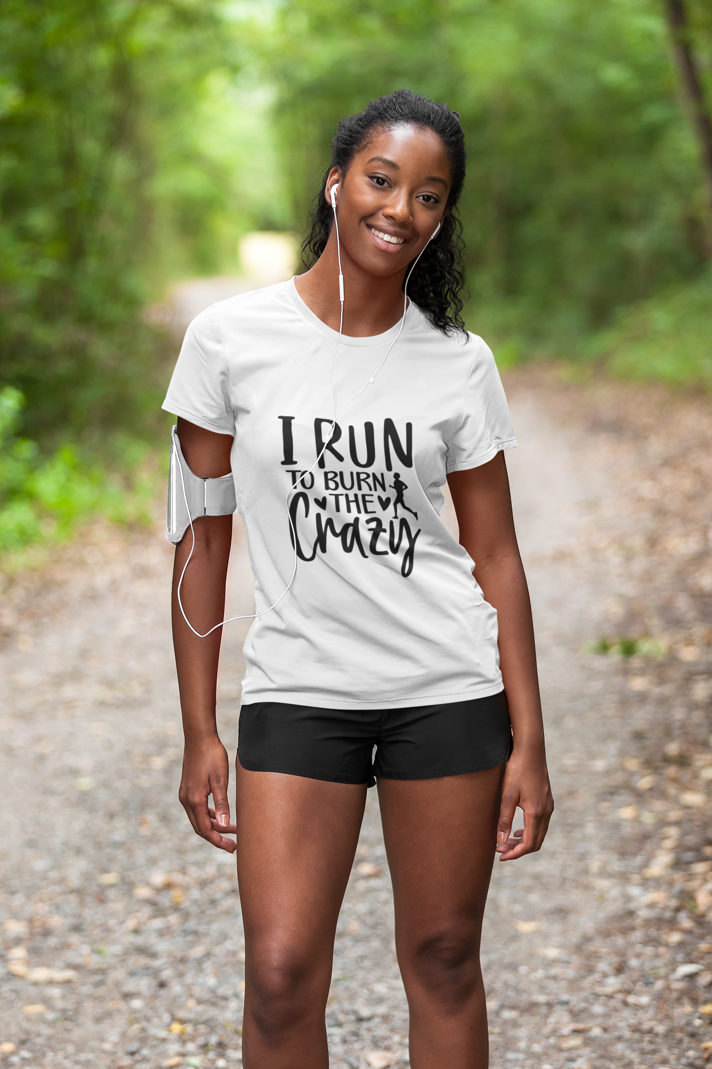 I Run To Burn The Crazy Tshirt!
