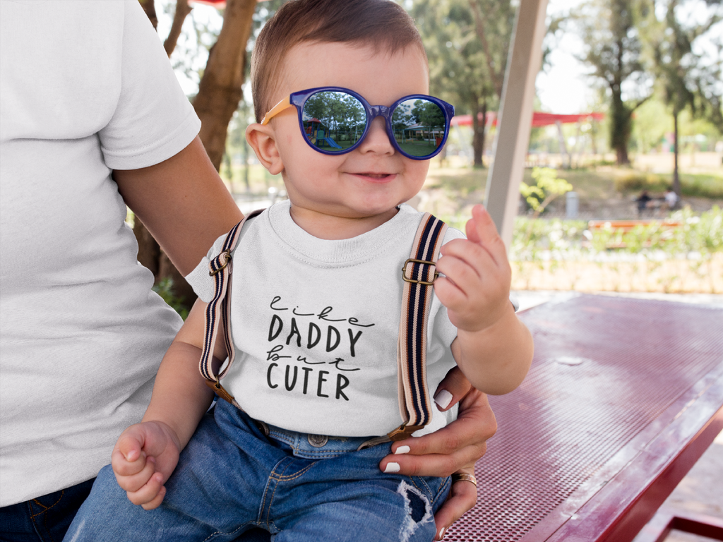 Like Daddy But Cuter Onesie!