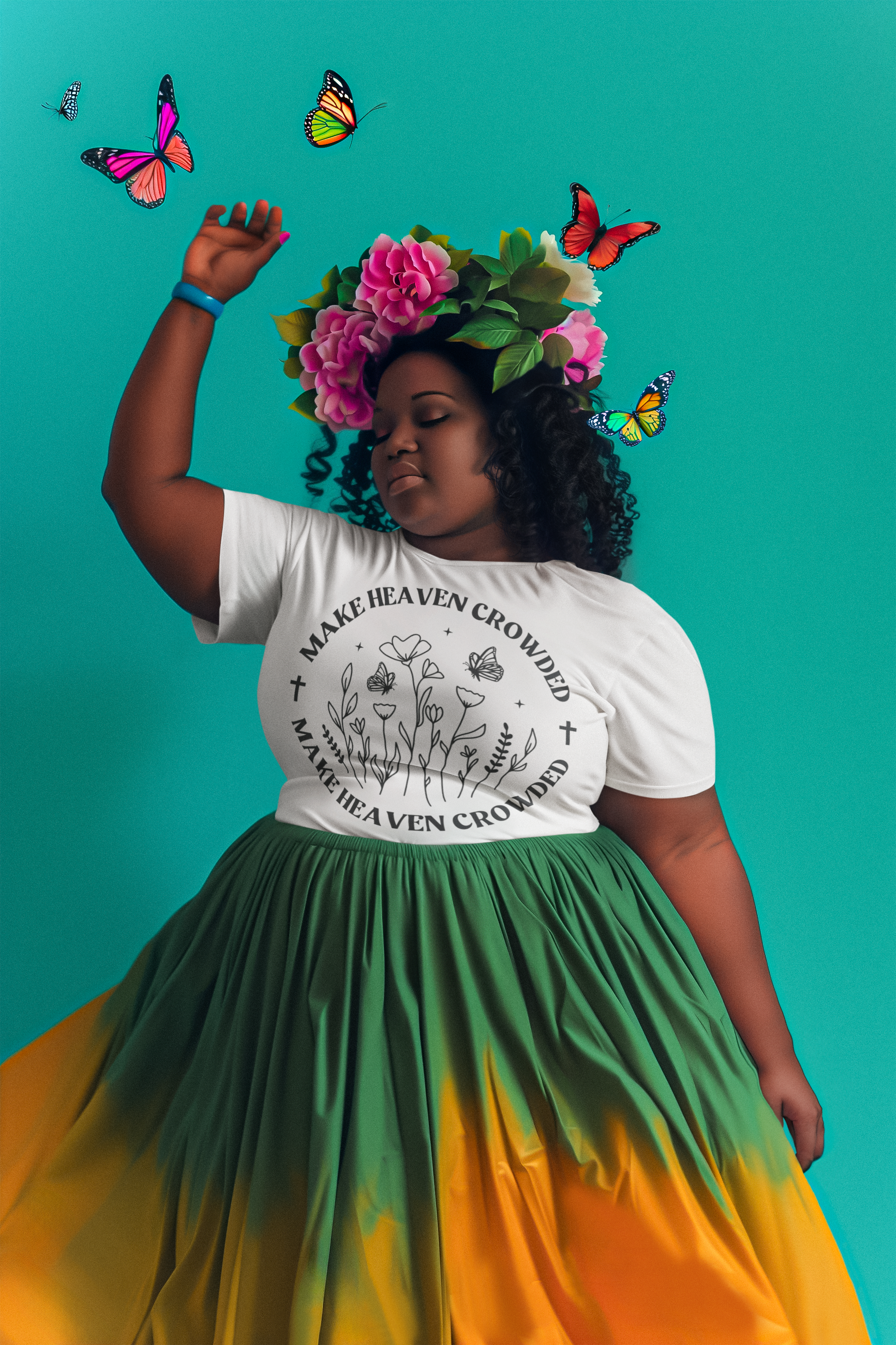 Make Heaven Crowded T-shirt!