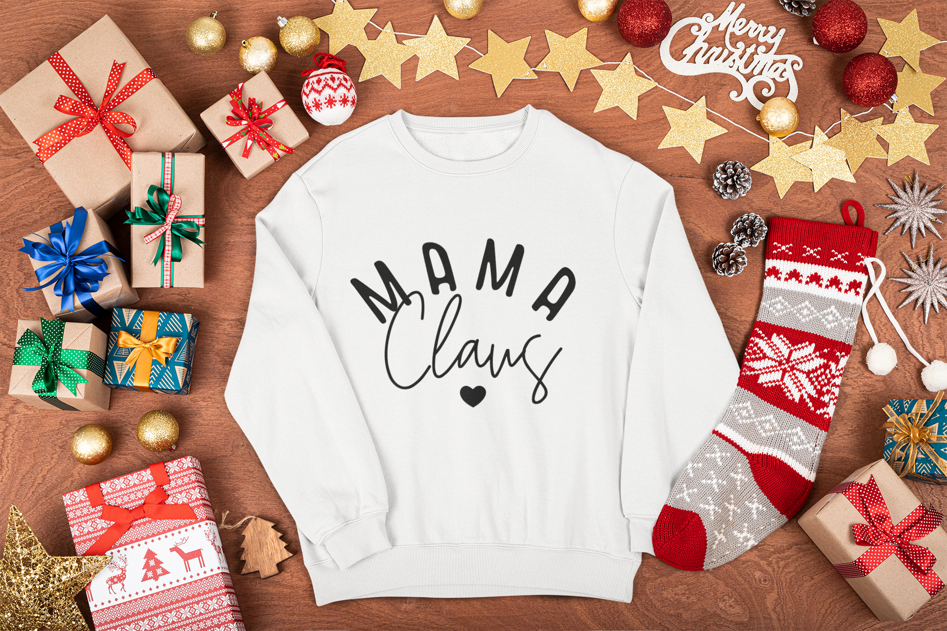 Mama Claus Sweatshirt!