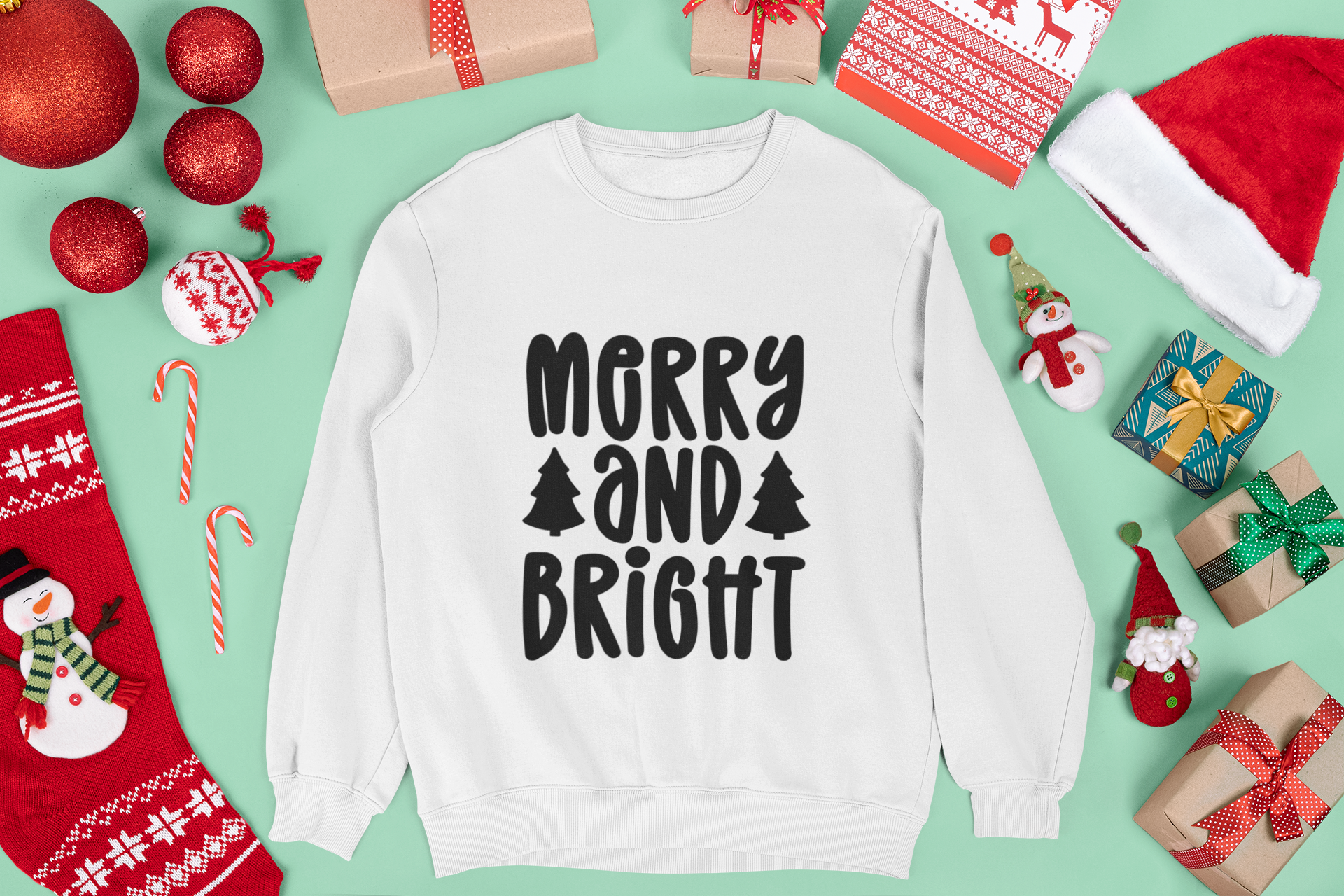 Merry & Bright Sweatshirt!