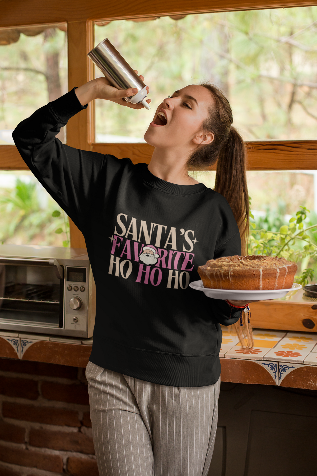 Santa's Favorite HO HO HO Tshirt/Sweatshirt!