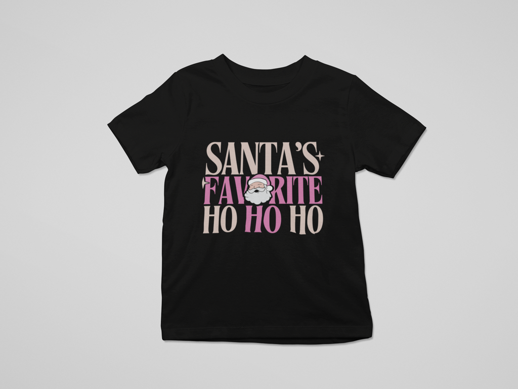 Santa's Favorite HO HO HO Tshirt/Sweatshirt!