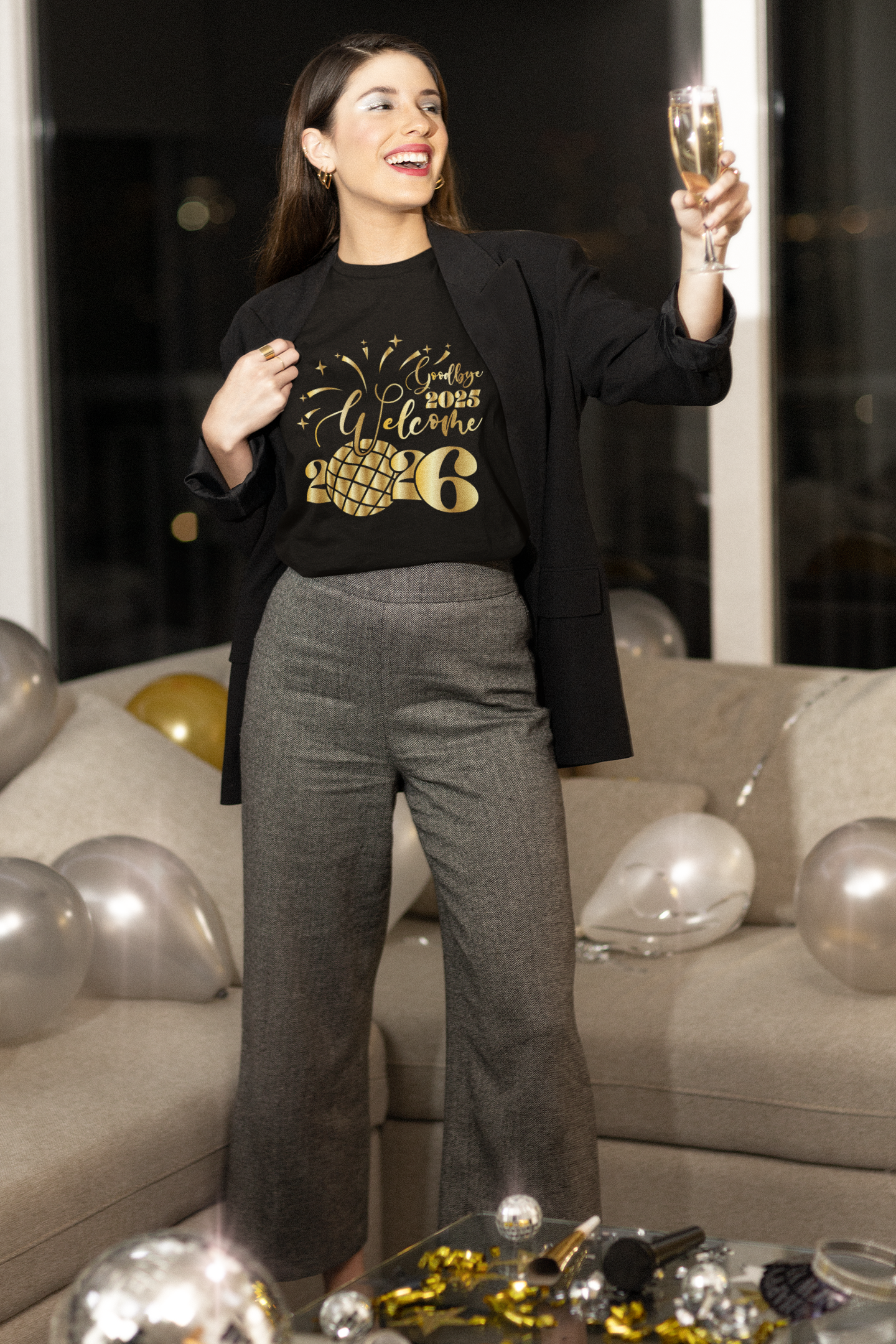 Welcome 2026 Fireworks Tshirt