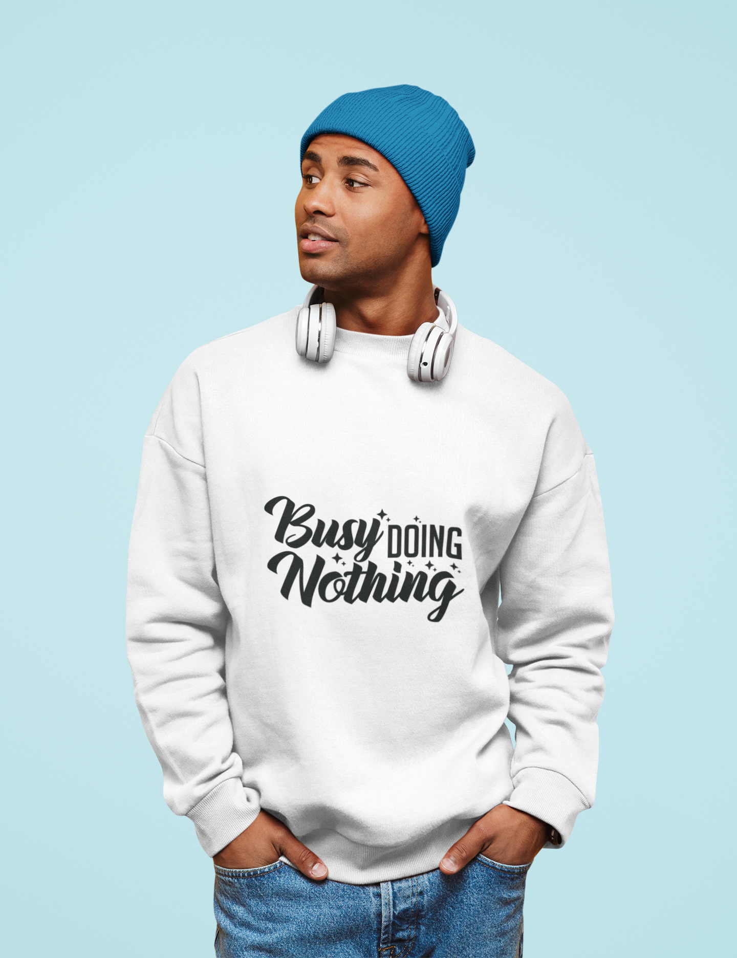 Busy Doing Nothing Sweatshirt!