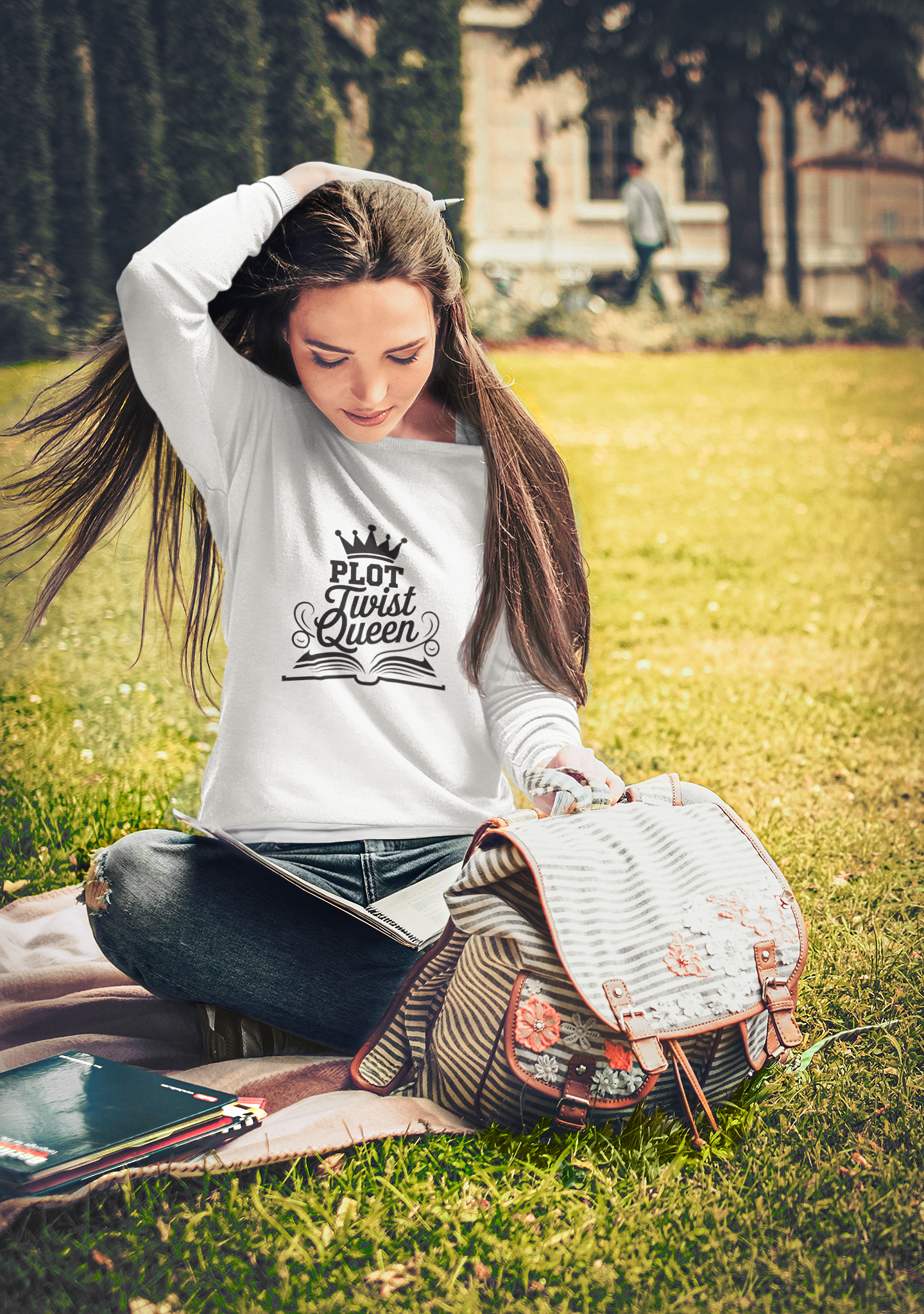 Plot Twist Queen Sweatshirt!